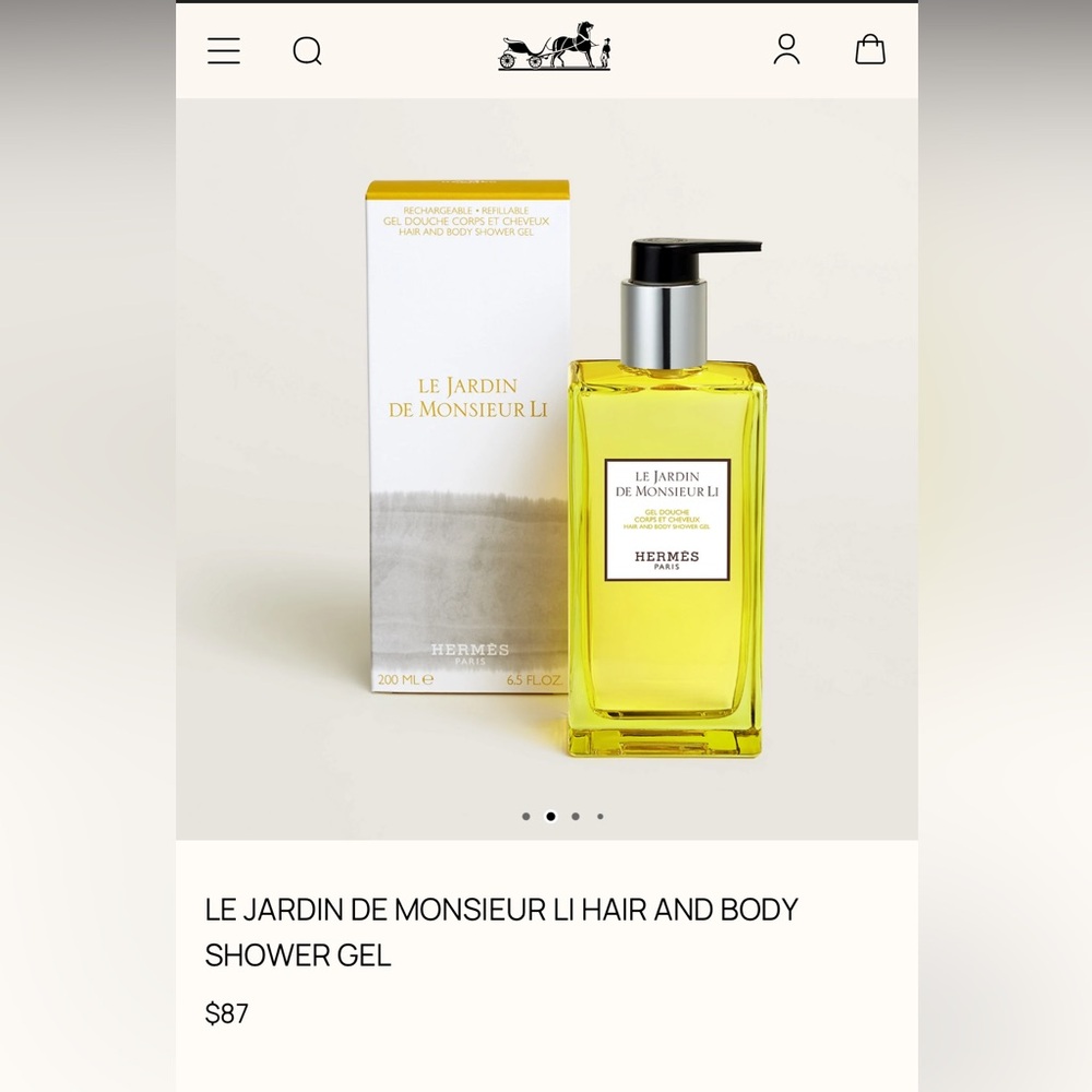 HERMÈS HAIR AND BODY SHOWER GEL